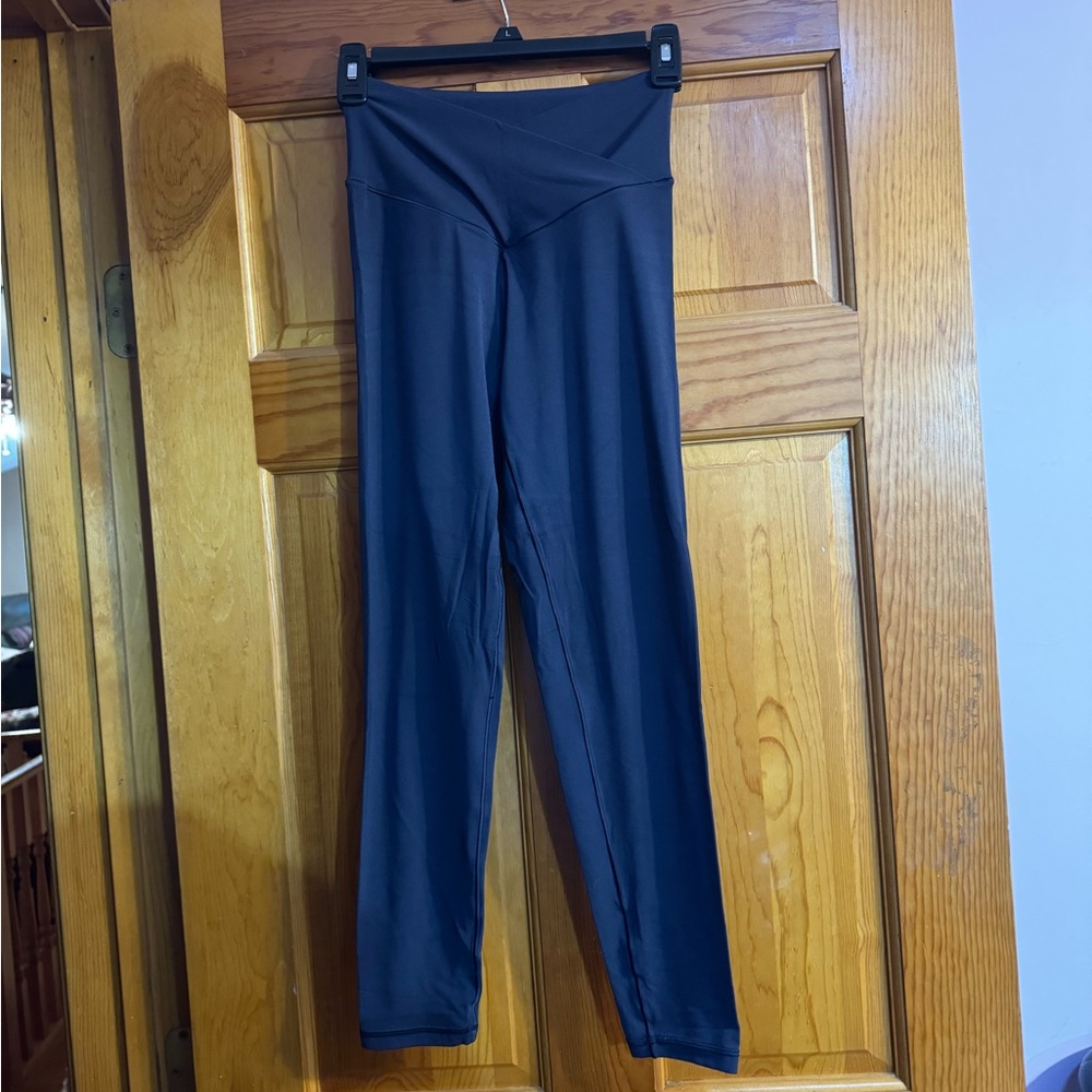 Aerie Crossover Navy Blue Leggings
